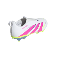adidas Predator League LL FG/MG Kinder - weiß/pink/gelb - 33.5