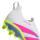 adidas Predator League LL FG/MG Kinder - weiß/pink/gelb - 33.5
