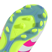 adidas Predator League MG Fußballschuh Kinder - weiß/pink/gelb
