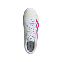 adidas Predator League MG Fußballschuh Kinder - weiß/pink/gelb