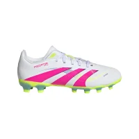 adidas Predator League MG Kinder - weiß/pink/gelb