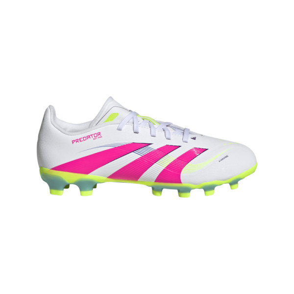 adidas Predator League MG Kinder - weiß/pink/gelb - 38 2/3