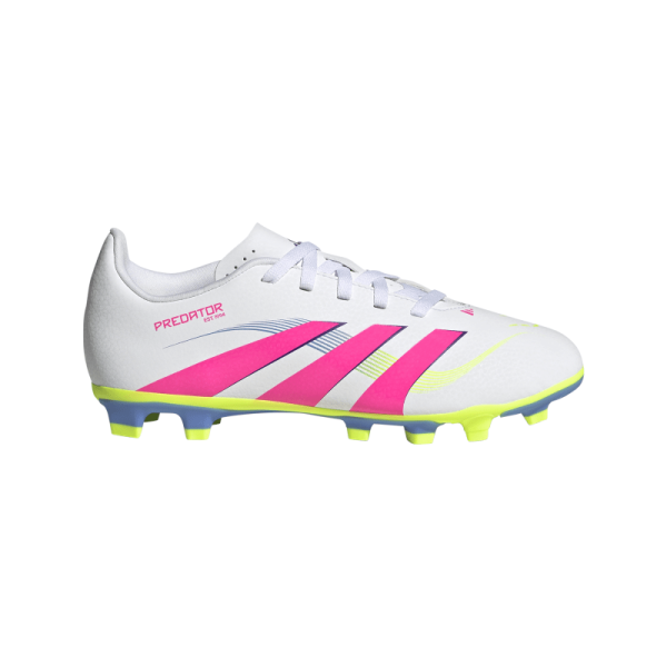 adidas Predator Club FG/MG Kinder - weiß/pink/gelb