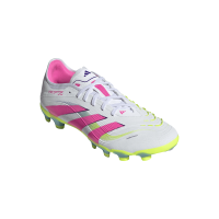 adidas Predator Pro MG Herren - weiß/pink/gelb