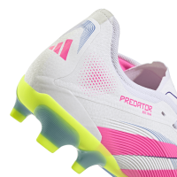 adidas Predator Pro MG Herren - weiß/pink/gelb