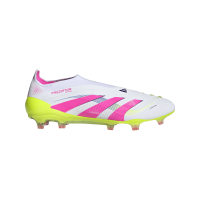 adidas Predator Elite LL FG Herren - weiß/pink/gelb - 46 2/3