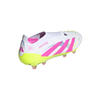 adidas Predator Elite LL FG Herren - weiß/pink/gelb - 46 2/3