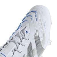 adidas Predator Elite FG Herren - weiß/silber/blau 44 2/3