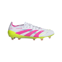 adidas Predator Elite FG Herren - weiß/pink/gelb - 42 2/3