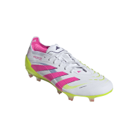 adidas Predator Elite FG Herren - weiß/pink/gelb - 42 2/3
