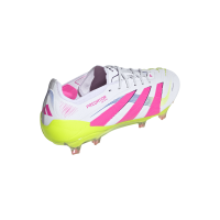 adidas Predator Elite FG Herren - weiß/pink/gelb - 42 2/3