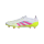 adidas Predator Elite FG Herren - weiß/pink/gelb - 42 2/3