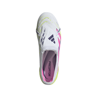 adidas Predator Elite FT FG Herren - weiß/pink/gelb - 45 1/3