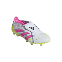 adidas Predator Elite FT FG Herren - weiß/pink/gelb - 45 1/3