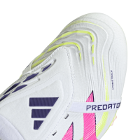 adidas Predator Elite FT FG Herren - weiß/pink/gelb - 45 1/3