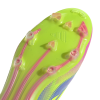 adidas F50 Pro FG Herren - blau/pink/gelb - 46 2/3