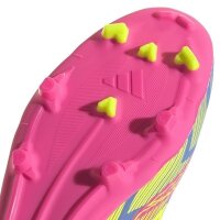 adidas F50 League FG/MG Herren - pink/grün/blau - 42 2/3