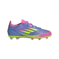 adidas F50 Elite FG Kinder - blau/pink/gelb - 38 2/3