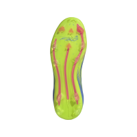adidas F50 Elite FG Kinder - blau/pink/gelb - 38 2/3