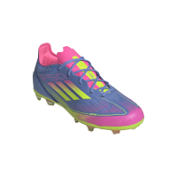 adidas F50 Elite FG Kinder - blau/pink/gelb - 38 2/3