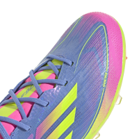 adidas F50 Elite FG Kinder - blau/pink/gelb - 38 2/3