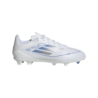 adidas F50 League FG/MG Kinder - weiß/silber/blau-36