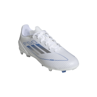 adidas F50 League FG/MG Kinder - weiß/silber/blau-36