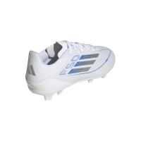 adidas F50 League FG/MG Kinder - weiß/silber/blau-36