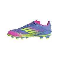 adidas F50 League MG Kinder - blau/pink/gelb - 35