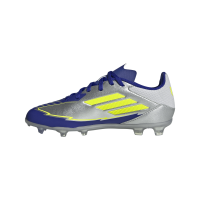 adidas F50 League Messi FG/MG Kinder - silber/gelb/navy-33