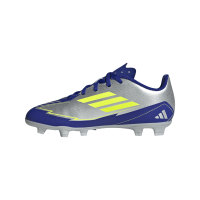 adidas F50 Club Messi FG/MG Kinder - silber/gelb/navy-33