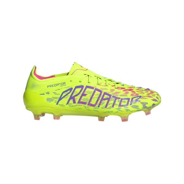adidas Predator Elite FG Herren - grün/blau/pink - 46 2/3