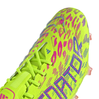 adidas Predator Elite FG Herren - gr&uuml;n/blau/pink - 46 2/3