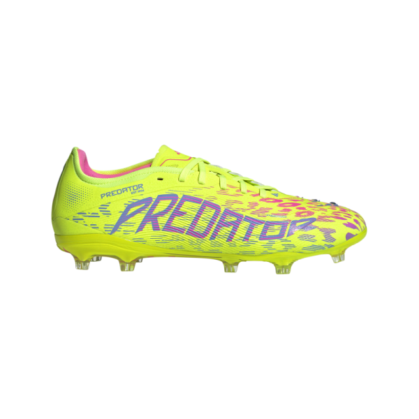 adidas Predator Pro FG Herren - grün/blau/pink - 43 1/3