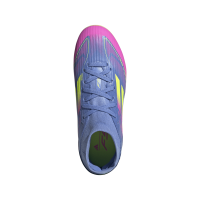 adidas F50 League Mid FG/MG Kinder - blau/pink/gelb - 36 2/3