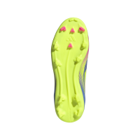 adidas F50 League Mid FG/MG Kinder - blau/pink/gelb - 36 2/3