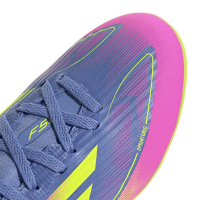 adidas F50 League Mid FG/MG Kinder - blau/pink/gelb - 36 2/3