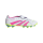 adidas Predator Pro FT FG/MG Fußballschuhe Herren - weiß/pink/gelb