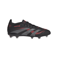 adidas Predator Elite FG Kinder - schwarz/rot/silber - 35.5