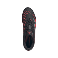 adidas Predator Pro FG Herren - schwarz/rot/silber - 42 2/3