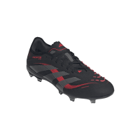 adidas Predator Pro FG Herren - schwarz/rot/silber - 42 2/3