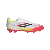 adidas F50 League LL FG/MG Kinder - weiß/rot/gelb-36 2/3