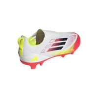 adidas F50 League LL FG/MG Kinder - weiß/rot/gelb-36 2/3