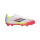 adidas F50 League LL FG/MG Kinder - weiß/rot/gelb-36 2/3