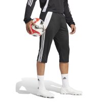 adidas Tiro 24 3/4 Trainingshose Herren - schwarz/weiß-S