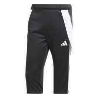 adidas Tiro 24 3/4 Trainingshose Herren - schwarz/weiß-M