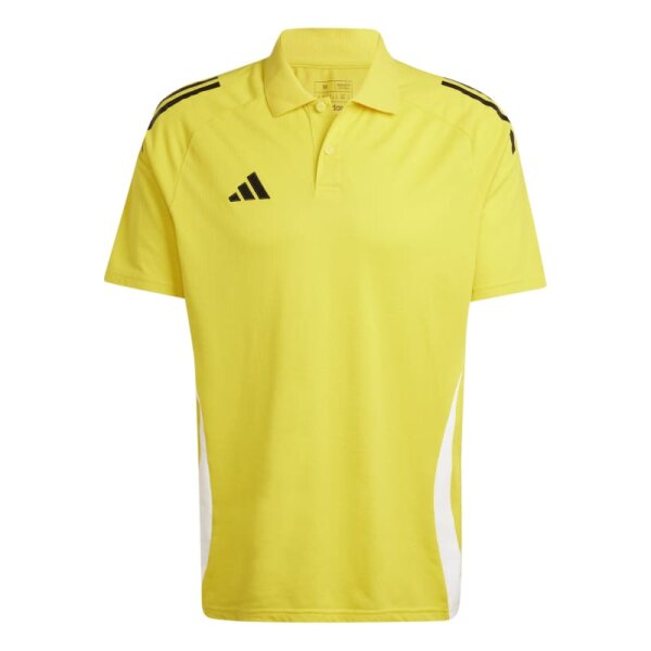 Adidas Tiro 24 Competition Poloshirt Herren - Gelb/schwarz/weiß -