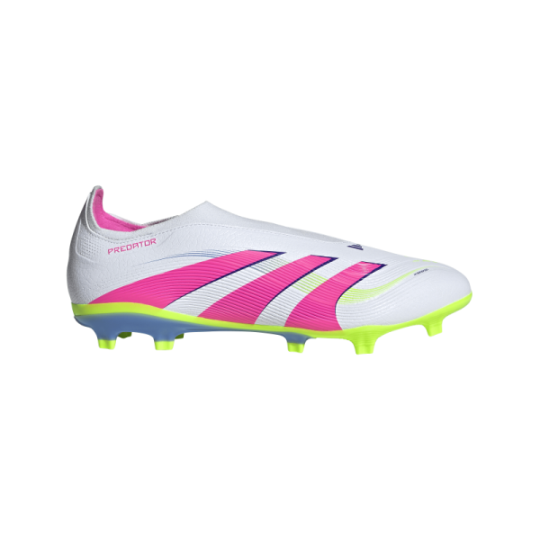 adidas Predator League LL FG/MG Herren - weiß/pink/gelb