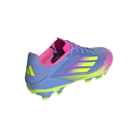 adidas F50 League MG Herren - blau/pink/gelb