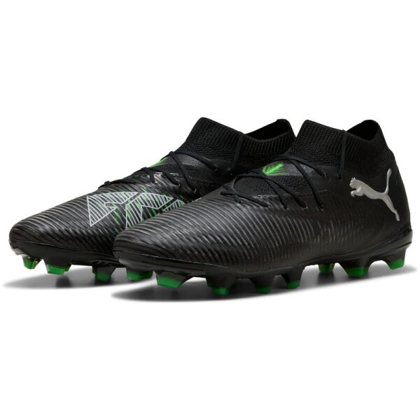 Puma Future 8 Pro FG/AG Herren - schwarz/grün/silber-45